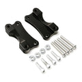 Black Front Fender Spacer Mount Kit Fit For Harley Touring Road King Glide 14-23