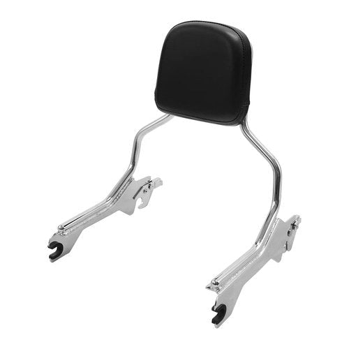 Sissy Bar Passenger Backrest Pad Fit For Harley 2018-UP Flfb Flfbs Fxbr Fxbrs