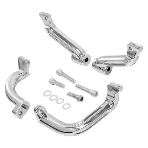 Rider Driver Floorboard Footboard Bracket Kit Fit For Harley Touring 2017-later