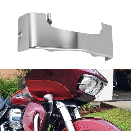 Chrome Outer Fairing Trim Skirt Fit For Harley Road Glide Fltrx Models 2015-2023