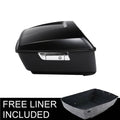 Matte Black King Trunk Fit For Harley Road King Street Glide 14-25