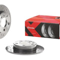 Brembo For 10-13 Audi A3/15-18 A3 Quattro Rear Premium Xtra Cross Drilled UV