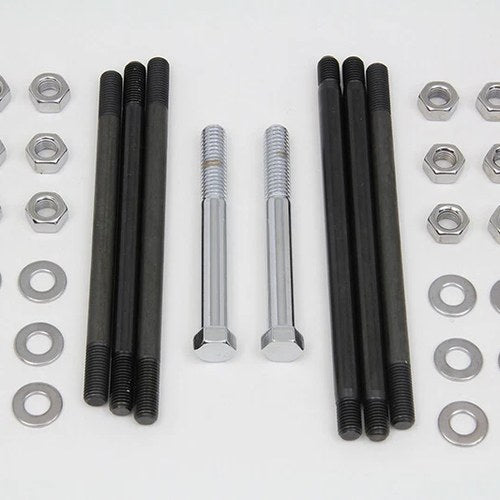 Chrome Stock Engine Case Bolt Kit