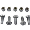 Rear For Disc Bolt And Nut Kit Chrome