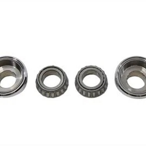 3� Raked Fork Neck Cup Chrome for Harley-Davidson