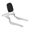 Backrest Luggage Rack Sissy Bar Fit For Suzuki Intruder/Volusia VL800 2001-2011