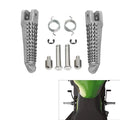 Front Driver Foot Pegs Footrest Fit For Kawasaki Ninja 400 2018-2024 Z400 19-24