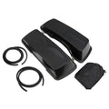 Saddlebag Speaker Lids w/ Speaker Grills Fit For Harley Road King Glide 93-13