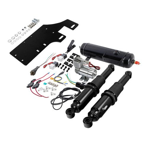 Rear Air Ride Suspension Fit For Harley Touring Street Road Electra Glide 94-25