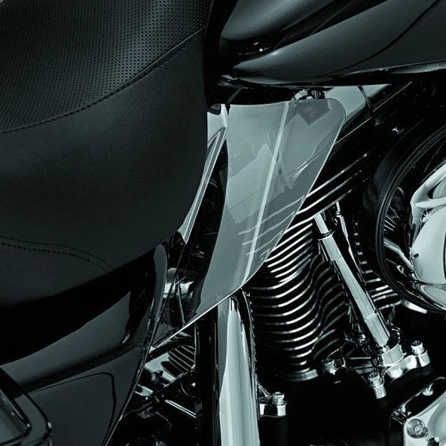 Kuryakyn Saddle Shields For Heat Deflectors 08 Touring Smoke