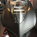 New Rage Cycles For 11-14 Ducati 1199 Panigale Mirror Block Off Turn Signals