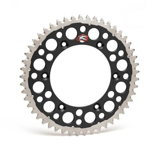 Renthal For 16-19 KTM 125 XC-W/ 250 EXC/ 350 EXC-F Rear Twinring - Black 520-52P