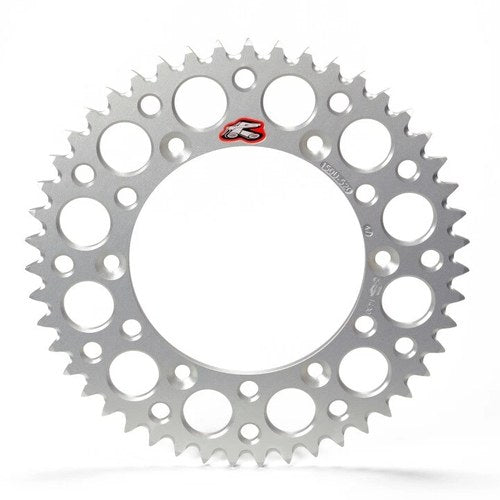 Renthal For 11-23 KTM 65 SX Rear Grooved Sprocket- Silver 420-48P Teeth
