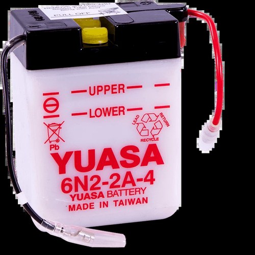 Yuasa For 6N2-2A-4 Conventional 6 Volt Battery