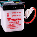 Yuasa For 6N4-2A-8 Conventional 6 Volt Battery