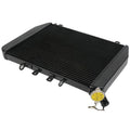 Black Radiator Cooling Cooler Fit For Kawasaki Ninja ZX 12R ZX-12R 2000-2001