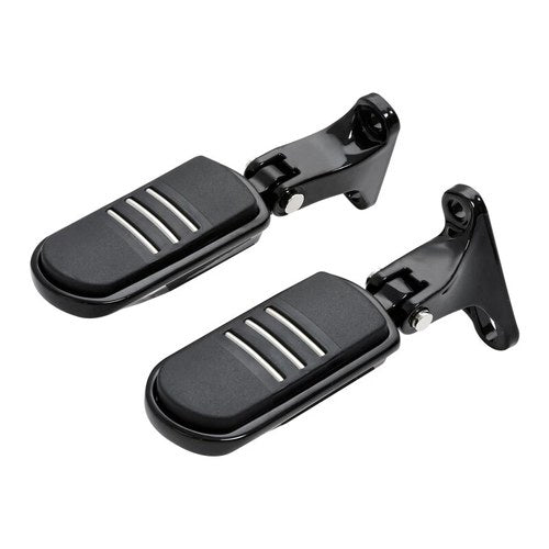 Rear Passenger Footpegs w/ Peg Mini Mount Fit For Harley Touring Road King 93-up