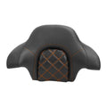 King Trunk Backrest Pad Fit For Harley Touring Road Tri Glide 2014-2024