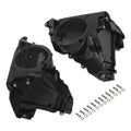 Black Inner Fairing Speakers Covers Fit For Harley Cvo Street Glide Flhxse 23-26