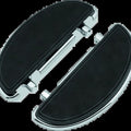 Bikers Choice For 82-20 Flh Flt 86-17 Flst Chrome Half-Moon Floorboard Kit