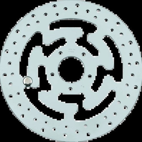 Bikers Choice For 08-16 Touring Style 11.8in Polished Front Brake Rotor Left