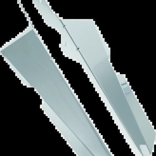 Bikers Choice For 86-13 Flst Chrome Wind Deflectors Replaces H-D 58125-90A
