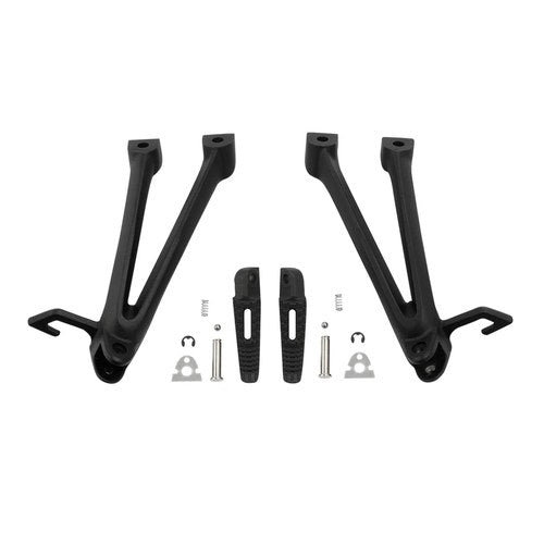 Rear Footrests Foot pegs Bracket Set Fit For Suzuki GSXR600 GSXR750 2006-2007