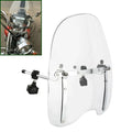 Windshield Windscreen Fit For Harley Softail Sportster XL 883 7/8'' Handlebar