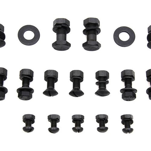 Colony 9707-18 Rear Fender Parkerized Mounting Kit for Big Twins