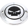 V-Twin For 78283 Skull Ignition System Cover - 2-Hole Chrome Finish