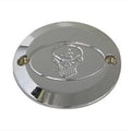 V-Twin For 42-1058 Skull Ignition System Cover - 2-Hole Chrome Horizontal