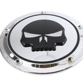 V-Twin 78285 Chrome For 5 Hole Skull Derby Cover