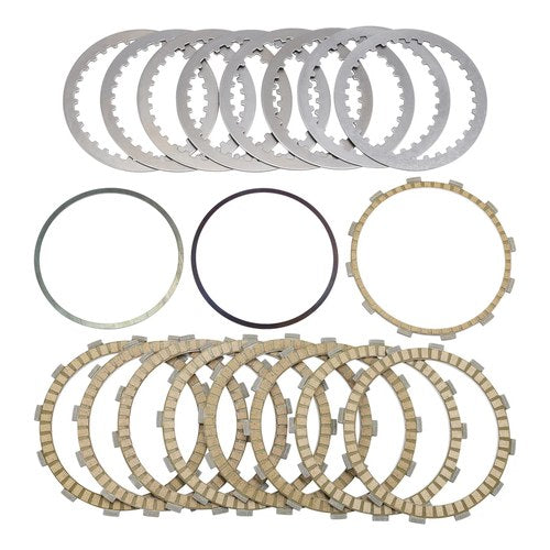 Extra Plate Friction Steel Clutch Kit Fit For Harley Touring Twin Cam 1999-2017