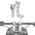 Chrome 4" Handlebar 1 1/4'' Bar Risers Fit For Harley Dyna Softail Fatboy Deluxe