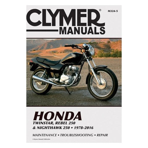 For Honda CMX250C 16 Repair Manual Honda Twinstar, Rebel250 & Nighthawk 250