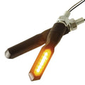 BikeMaster 266186 Sequential Front Turn Signal w Short Stem