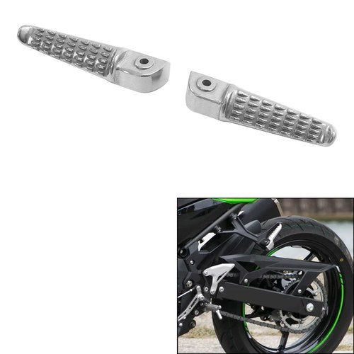 Rear Passenger Foot Pegs Footrest Fit for Kawasaki Z400 19-24 Ninja ZX-4RR 23-25