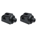 For Indian Ftr 1200 2019 Kuryakyn Splined Foot Peg Adapters Satin Black