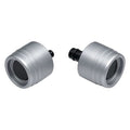 For Honda CRF1000L 2016-2019 Kuryakyn 3827 Lodestar Silver Rear Axle Sliders