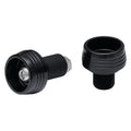 For BMW R1250RS 2019-2021 Kuryakyn 3813 Lodestar Black Front Axle Sliders