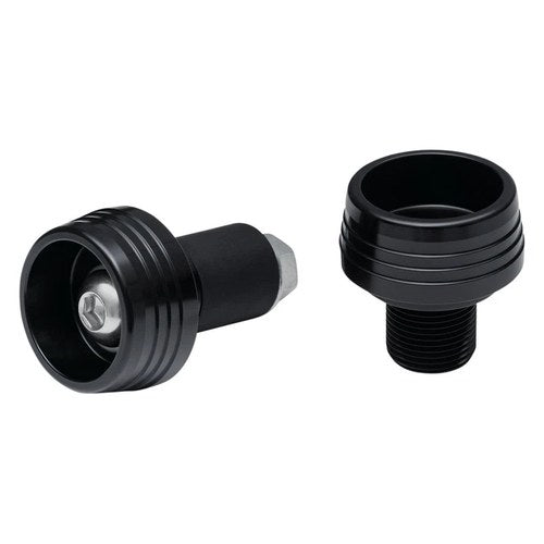 For BMW R1250RS 2019-2021 Kuryakyn 3813 Lodestar Black Front Axle Sliders