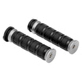 Kuryakyn 6674 Silver Dillinger Grips