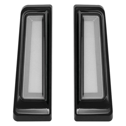 For Harley-Davidson Road King 15-21 LED Inserts Tracer Black LED Inserts for
