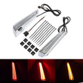LED Filler Panel Lights Clear Lens Fit For Honda Goldwing 1800 GL1800 2018-2025
