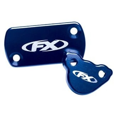 For Kawasaki KX450F 2006-2017 Factory Effex 17-36122 Blue Brake Reservoir Kit