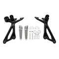 Rear Passenger Footrests Footpegs Brackets Fit For Kawasaki Z900 ABS 2017-2025