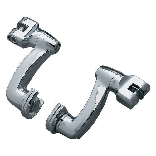Kuryakyn 8016 Longhorn Offset Peg Mounts Chrome