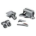 For Harley-Davidson Road King 08-13 Chrome Brake & Clutch Control Dress-Up Kit