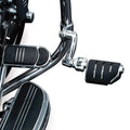 Kuryakyn 7555 Longhorn Offset Highway Foot Pegs Chrome