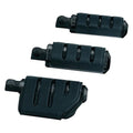 Kuryakyn 7562 Dually Trident Iso Foot Pegs Gloss Black